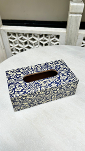 Handmade MDF Eco-Friendly Durable Portable <b>Rectangle</b> Tissue Box Printed Sticker Customized Packing Low Price Home Commercial Use - Product Image 4