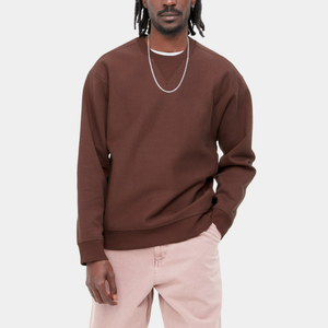 Nouveaux Sweat-shirts Basiques Unisexe Oversize à Col Rond en Polyester Respirant 350 g/m² pour l'Hiver, Style Streetwear - Product Image 3