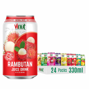 Pour VINUT Factory Direct 330ml Jus de mangue sans sucre OEM/ODM Marque privée Échantillon gratuit Jus de fruits et légumes d'origine vietnamienne - Product Image 1