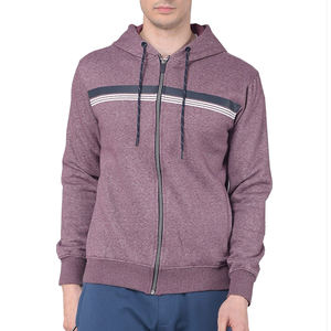 2026 Hot Sale High Quality Winter Full <b>Zip</b> <b>up</b> Hoodie for <b>Men</b>-Streetwear Style Long Sleeve 100% Cotton Fleece Breathable - Product Image 1