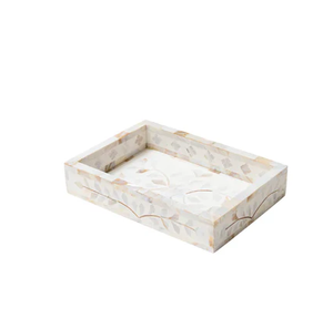 Bandeja Decorativa Moderna de Nácar de Alta Calidad, Multifuncional, en Paquete de Varias Piezas, Personalizable y Hecha a Mano, Venta al Por Mayor - Product Image 3