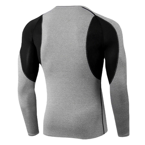 <b>Compression</b> Rash Guard Moisture Wicking Material Four Way Stretch Comfortable Performance Design UPF50 Breathable Eco-Friendly - Product Image 5