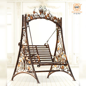 Silla Columpio Moderna de Diseño Personalizado para Exteriores, para Uso en Hoteles, Casas y Villas, Asiento de Hierro Forjado de Alta Calidad para 3 Personas, Vietnam - Product Image 4