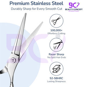 Ciseaux de barbier 2026 à prise confortable pour une coupe de précision, durables et performants pour salon et usage domestique - Product Image 5