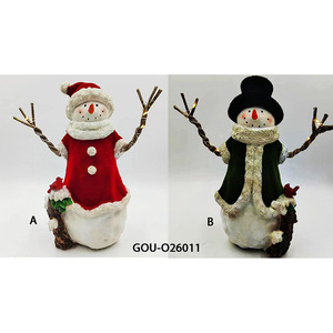 Luz Solar de Muñeco de Nieve Navideño - Product Image 2