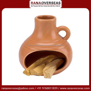 Style moderne de qualité supérieure 3 en 1 Chiminea brûleur d'encens support de Palo Santo en céramique pour bâtons et cônes de Palo Santo de sauge - Product Image 2