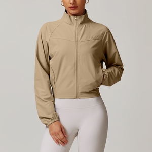 Chaqueta de Yoga Profesional para Mujer, Sudadera Ajustada para Fitness, Prenda Deportiva Ligera y Transpirable para Gimnasio y Running - Product Image 2