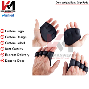 Elite Weightlifting Grip Pad Men Women Gym Anti Slip Deadlift Training Pads OEM Supplier - Product Image 5