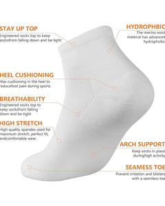 Premium Thermal Men's <b>Winter</b> Ankle Dress <b>Socks</b> Ultra Warm Eco-Friendly Soft Breathable Durable Cartoon Pattern Sports Use Quick - Product Image 2