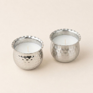 Vela Aromática de Lujo al por Mayor, Hecha con Cera de Soya, en Elegante Recipiente Metálico Plateado con Tapa, Velas de Aromaterapia, Decoración Interior Moderna - Product Image 3