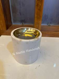 Brûleur d'encens artisanal en marbre écologique pour usage religieux, décoration intérieure, avec encens indien toutes saisons - Product Image 2