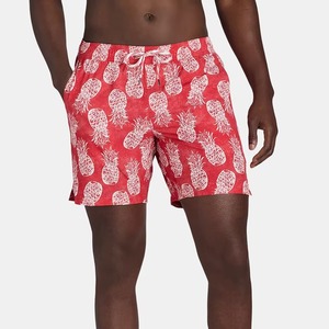 Shorts de bain pour hommes à imprimé ananas personnalisé, séchage rapide, pour la plage, style tropical, pour l'été, OEM, maillots de bain pour hommes, ananas hawaïen - Product Image 2