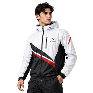 Custom Men Hooded Waterproof Windbreaker <b>Jacket</b> <b>Lightweight</b> Zip Up <b>Running</b> & Training <b>Jacket</b> Outdoor Sportswear OEM Manufacture - Product Image 2