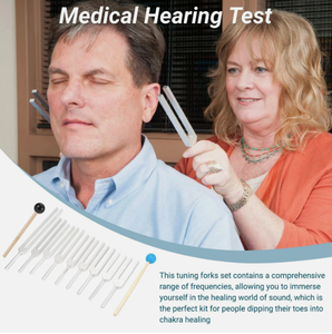 Juego de Diapasones para Sanación, 9 Piezas de Aleación de Aluminio para Sanación de Chakras y Sintonización Musical - Product Image 2