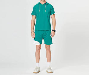 Ensemble été homme : chemise et short légers, conçus pour un usage décontracté, les vacances à la plage, les voyages et une utilisation quotidienne détente, tissu doux. - Product Image 5