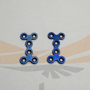 DENTAVEX CORPORATION Mini plaque de blocage en titane en forme de I de 1,5 mm pour la chirurgie maxillo-faciale, usage hospitalier - Product Image 1