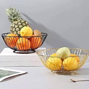 Corbeille à fruits artisanale traditionnelle en métal pour le rangement sur le comptoir de cuisine, avec un design culturel et une structure solide - Product Image 3