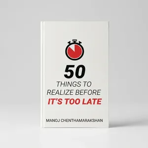 50 choses à réaliser avant que ce ne soit trop tard par Manoj Chenthamarakshan, livre de développement personnel pour la croissance personnelle, édition anglaise, couverture souple - Product Image 3