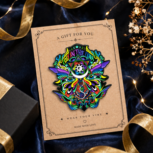 Custom Psychedelic Enamel <b>Pin</b> | Colorful Metal Lapel Badge Funk Art Design | OEM Souvenir Gift Bulk Supplier Wholesale <b>Pins</b> 2026 - Product Image 4
