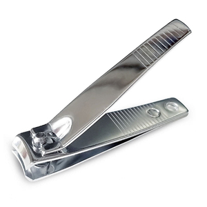 Wholesale Price Ergonomic Stainless Steel Straight Finger Nail Cutter Built-in <b>File</b> Wide Jaw Opening Salon Quality Reasonable - Product Image 5