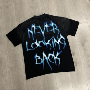 Nouvel ensemble de t-shirts pour hommes en coton 100% personnalisé, surdimensionné, délavé à l'acide, court, style streetwear, respirant, tricoté, avec impression graphique DTG - Product Image 5