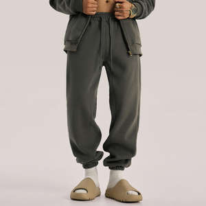 กางเกงจ็อกเกอร์ผ้าแคนวาสผสมโพลีเอสเตอร์/คอตตอน สำหรับผู้ชาย/ผู้หญิง สไตล์วินเทจ สีเข้ม เป็นมิตรกับสิ่งแวดล้อม กันยับ แห้งเร็ว คุณภาพสูง ปรับแต่งได้ - Product Image 4