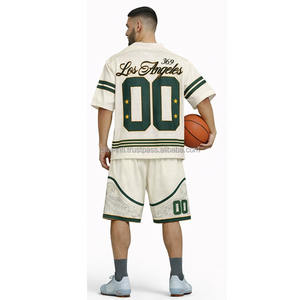 Camiseta Deportiva Oversize de Fútbol Americano en Cuero Sintético Negro con Estampado Personalizado Blanco, Manga Corta, Estilo Urbano y Inspiración Moto - Product Image 5