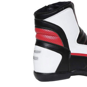 Bottes de moto en cuir respirant sur mesure OEM avec système de laçage rapide, chaussures de course antichoc pour motards, toutes saisons pour hommes - Product Image 5