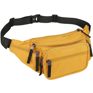 Riñonera de nailon con estampado personalizado de diseñador, bandolera impermeable de moda para deportes al aire libre, correr, estilo elegante para perros - Product Image 5