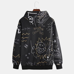 Men's Sublimation <b>Hoodies</b> <b>Lightweight</b> Pullover <b>Hoodie</b> with Full Print Design Soft Comfortable Casual Wear for Sport and Everyday - Product Image 2