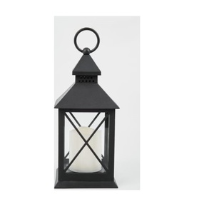Objet décoratif pour la maison et le restaurant, porte-bougie en métal rustique, lanterne artisanale de qualité supérieure, design original - Product Image 1