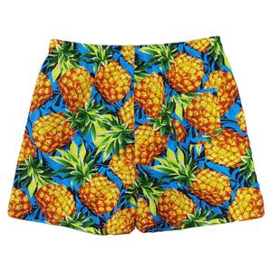 Shorts de bain décontractés pour hommes en toile imprimée forêt et oiseaux, séchage rapide, cordon de serrage, taille mi-haute, polyester, ODM - Product Image 4