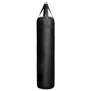 Sacs de frappe noirs turquoise en cuir synthétique robuste, ensemble double, avec suspension sécurisée pour entraînement et exercice - Product Image 2