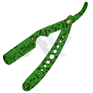 Navaja de Afeitar Profesional de Hoja Recta para Hombre, Navaja Clásica para el Cuidado Personal, Mango de Acero Inoxidable de Alto Rendimiento, Afeitado Suave - Product Image 4