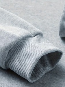 <b>Cute</b> Long Sleeve Women's Cropped <b>Sweatshirts</b> Blank Pullover Hoodies - Product Image 3