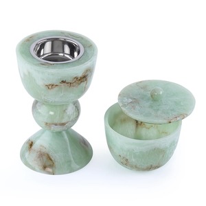 Quemador de Incienso y Bakhoor de Resina Árabe Tradicional, Mubkhar Hecho a Mano de Lujo para Oud, Aromas Árabes, Decoración Islámica para el Hogar - Product Image 2