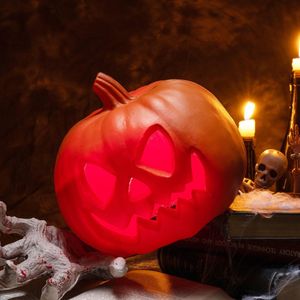 Luce di plastica Jack O Lantern decorazione per Halloween all'aperto Trick Treat da tavolo forniture per feste giardino giardino giardino giardino giardino decorazioni - Product Image 5