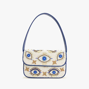 Nouvelle conception de sac à main en perles de nacre fait main, sac à main de soirée pour femmes, idéal pour les événements nuptiaux, disponible au prix de gros - Product Image 1