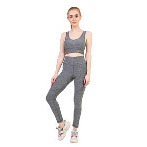 Conjuntos Deportivos de Yoga para Mujer, de Dos Piezas, Cintura Alta, Ropa Deportiva para Adultos, Venta al Por Mayor - Product Image 1