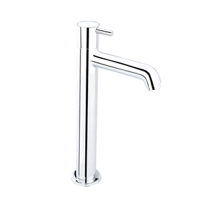Robinet de lavabo de salle de bain haut de gamme en laiton chromé avec corps d'extension, pour eau chaude et froide, système robuste et durable - Product Image 1