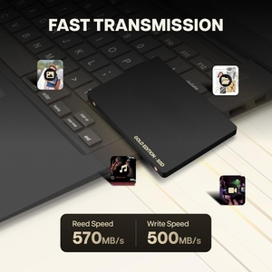 SATA <b>2.5</b>" Internal Solid State Drive (<b>SSD</b>) 6Gb/s Interface Laptop New 501-600MB/s Read/Write Speed - Product Image 3