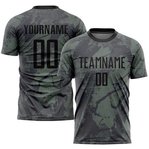 Uniforme de fútbol para hombre, conjunto de camiseta y pantalones cortos, ropa deportiva transpirable de secado rápido, prenda deportiva premium. - Product Image 2