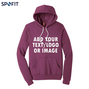 Heavyweight Cotton <b>French</b> Terry Regular Fit Men's Hoodies Eco-Friendly Windproof Embroidered Pocket 400g Winter Vacation <b>Vintage</b> - Product Image 1