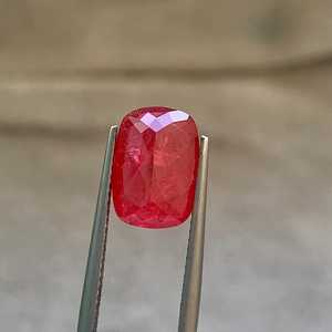 Rodonita Roja Natural con Corte Cojín, Ideal para la Elaboración de Joyería Fina y Joyería de Diseño - Product Image 6
