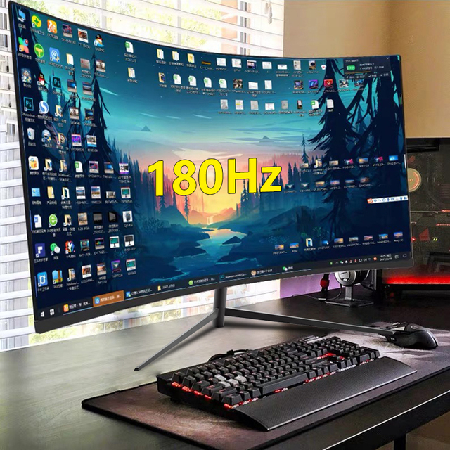Professional 27/32/34 Inch 240HZ 2K 4K Gaming Monitor Curved Borderless Screen Lcd Pc Monitor Display