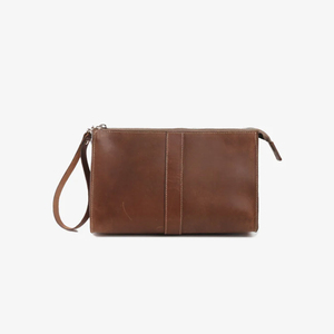 Pochette cosmétique en toile personnalisée, trousse de maquillage avec fermeture éclair et logo personnalisé - Product Image 3