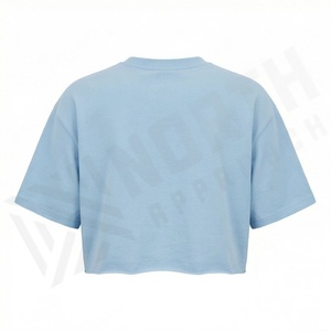 Camisetas de Verano para Mujer, Tallas Grandes, Estampadas, Holgadas, de Algodón, Camisetas Cortas, Ropa Deportiva, Transpirable, Color Personalizado - Product Image 2