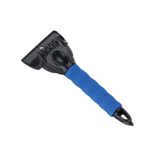 Giá thấp xách tay nhựa xe Băng <span class=keywords><strong>scraper</strong></span> mùa đông tuyết sạch kính chắn gió chọc với miếng bọt biển xử lý de-Icing tuyết xẻng - Product Image 2