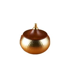 Bol à dattes en métal de haute qualité, style moyen-oriental moderne, pour l'occasion de Diwali, utilisation pour servir le chocolat, bol à dattes - Product Image 5