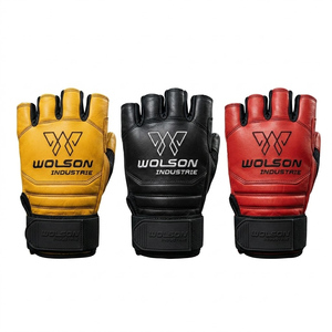 Full Finger Fitness Training <b>Gloves</b> Soft Comfortable <b>Grip</b> Workout Gym Weightlifting Support for Daily Sports Activities. - Product Image 1